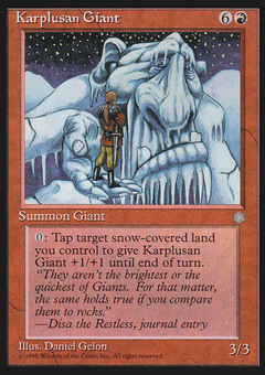 Karplusan Giant